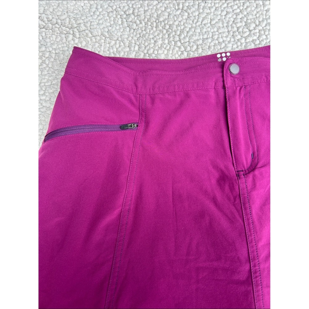 Title Nine Nimblene Skort Magenta Purple Athletic Hiking Skirt Women Size 10 - Picture 2 of 9